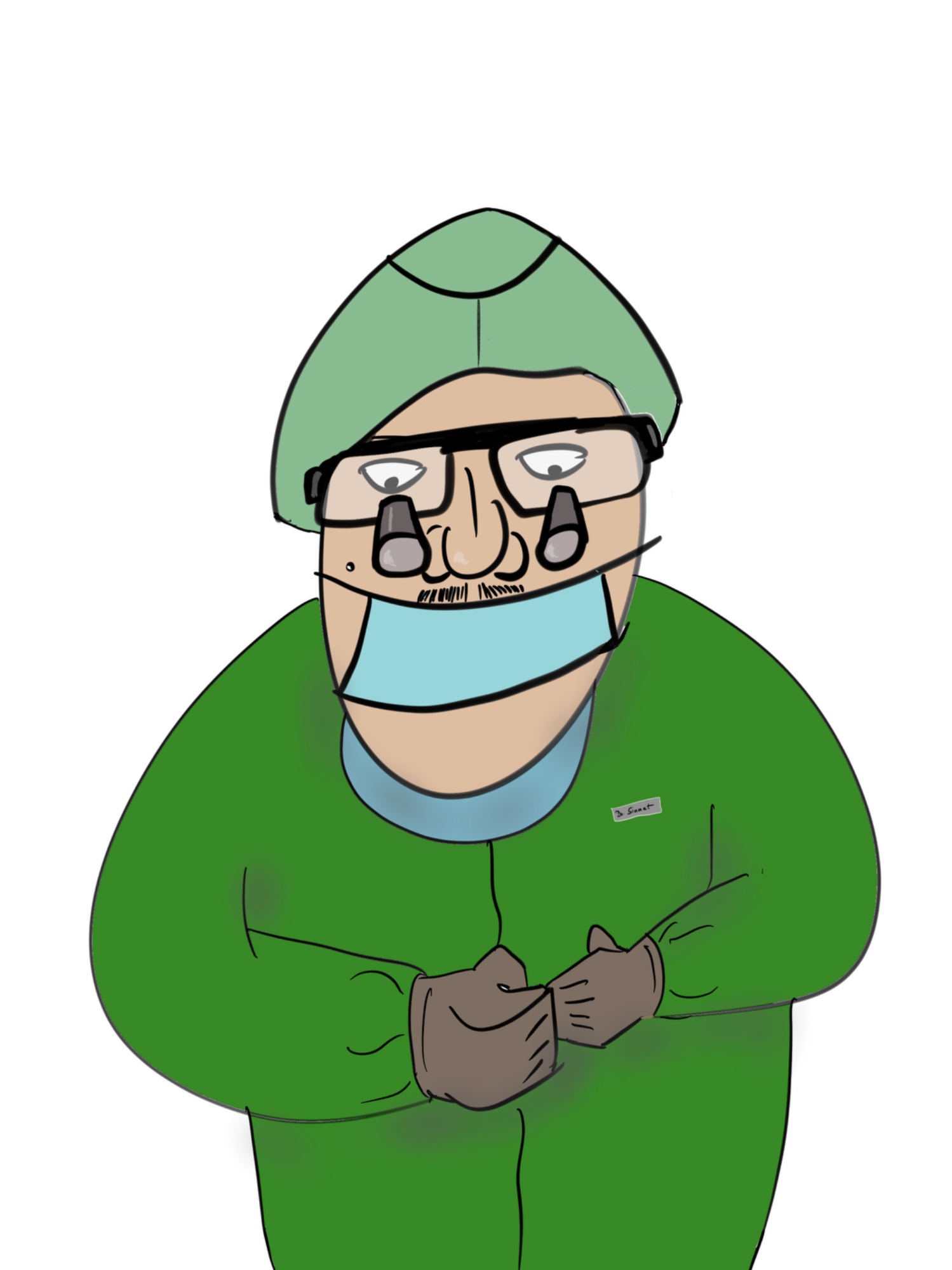 Dr. Sinnet Roy illustration